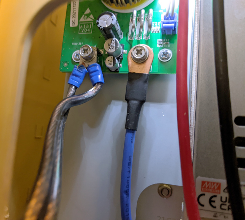 Amperemeter digital Einbau 04