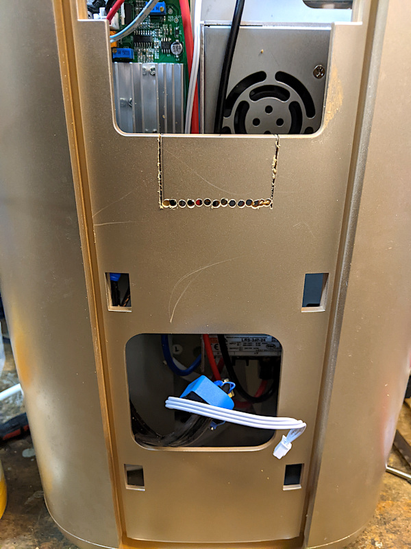 Amperemeter digital Einbau 05