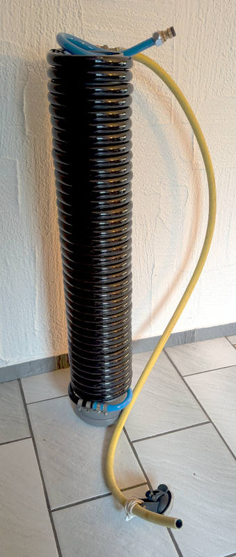 Linearer Dekompressionsspeicher Spiralschlauch 3
