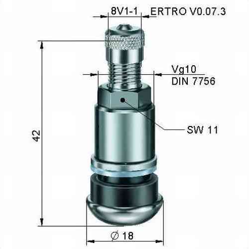 Standard Felgen Ventil 2