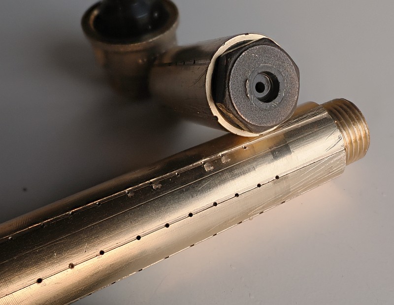 Turbulenz Mischer Bohrungen 7